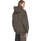 Julius Brown Contrast Hoodie