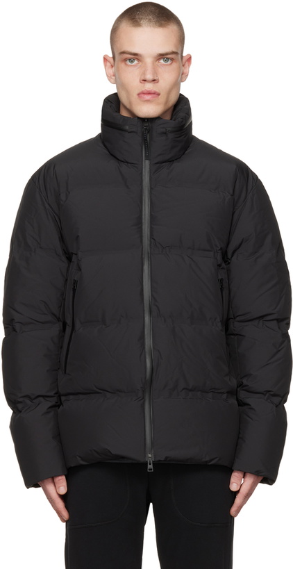 Photo: Norse Projects ARKTISK Black Stand Collar Down Jacket