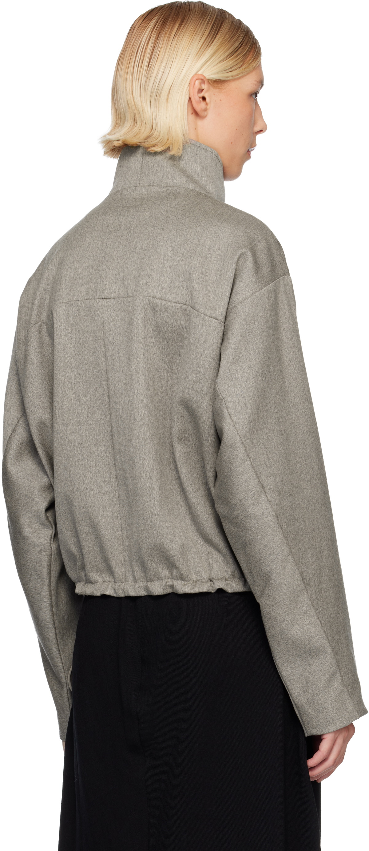 St. Agni Gray Oupa Flight Jacket