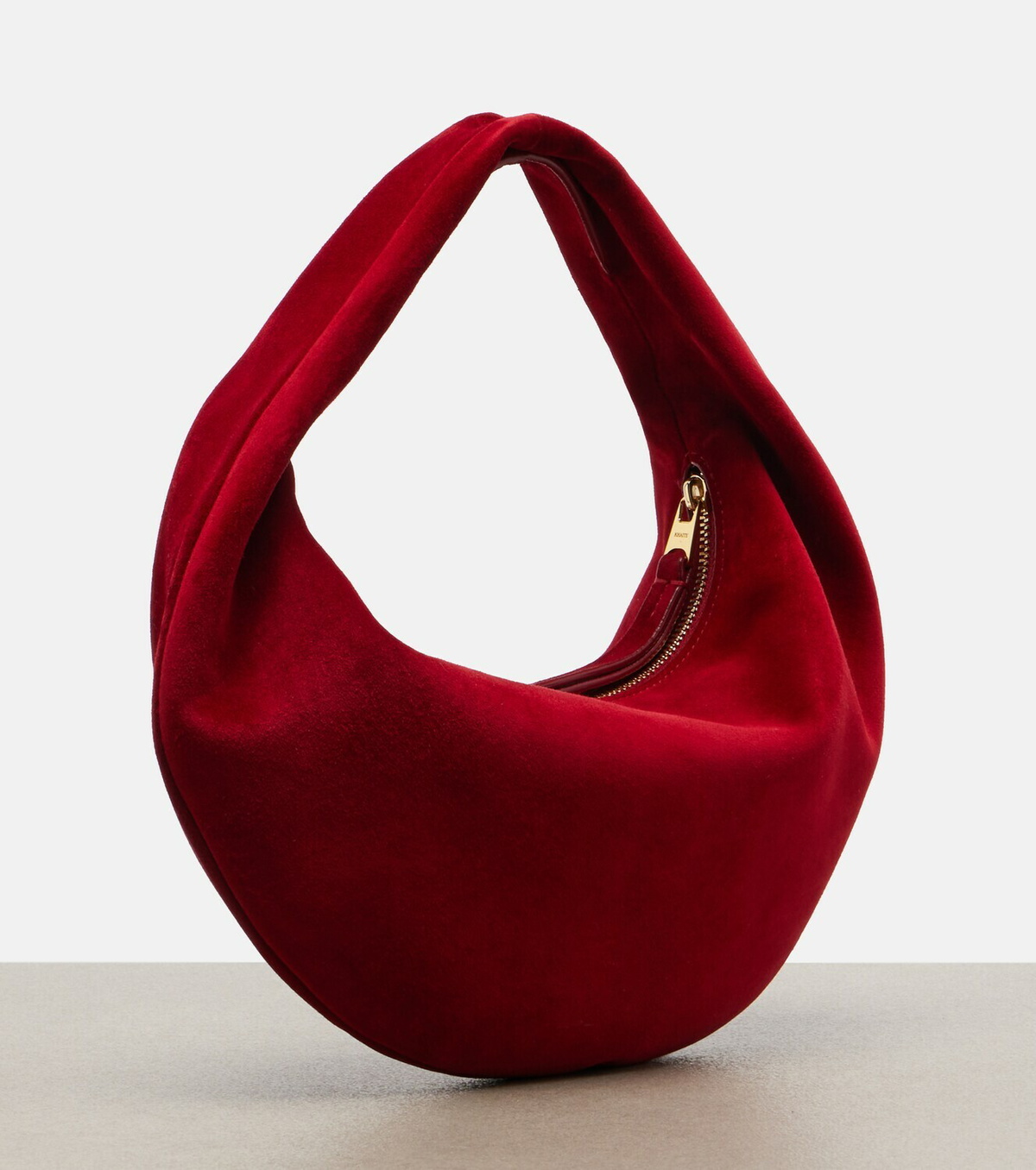 Khaite Olivia Mini suede shoulder bag