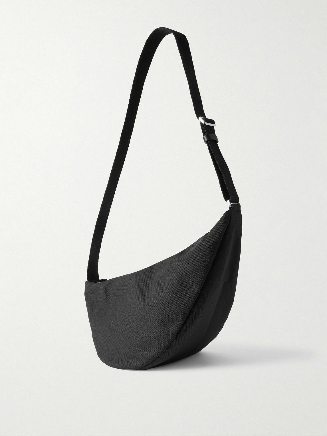The Row - Slouchy Banana Two Leather-Trimmed Canvas Belt Bag