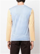 COMME DES GARCONS PLAY - Logo Striped Long Sleeve T-shirt