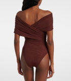SIR Jacques gathered off-shoulder bodysuit