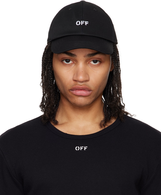Photo: Off-White Black Off Stamp Baseball Cap