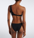 Marysia Santa Barbara one-shoulder bikini top