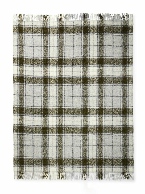 Photo: The Conran Shop - Fringed Checked Alpaca-Blend Bouclé Throw