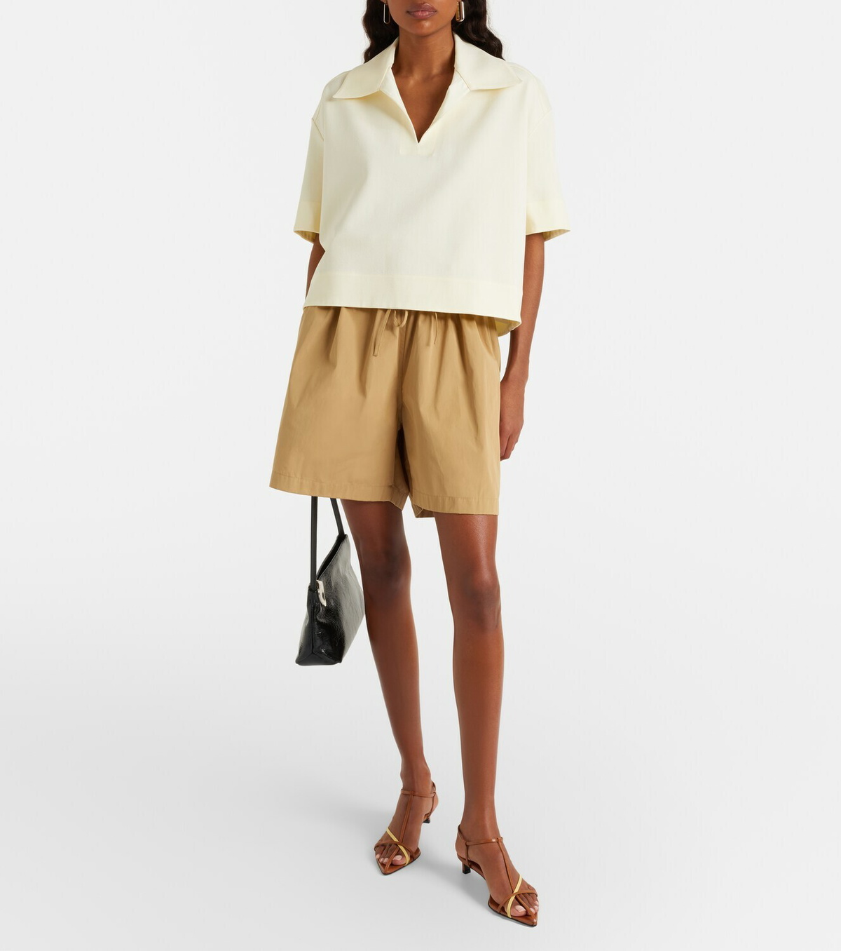 Jil Sander Cotton poplin shorts