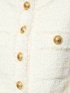 BALMAIN - Tweed Lurex Buttoned Jacket