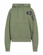 Off-white Mens Sweatshirt in Military green