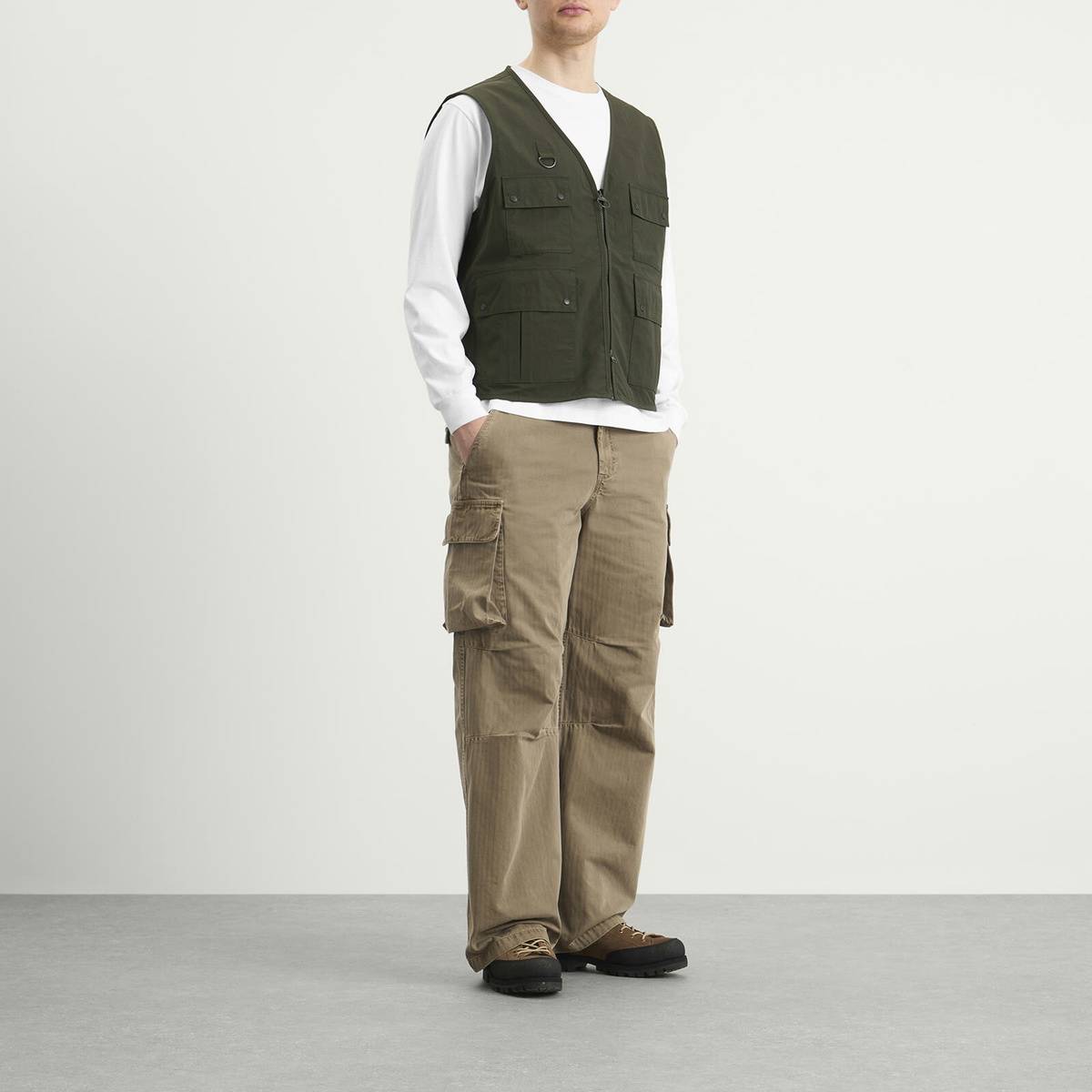 Barbour Men's Fly Fishing Vest in Sage