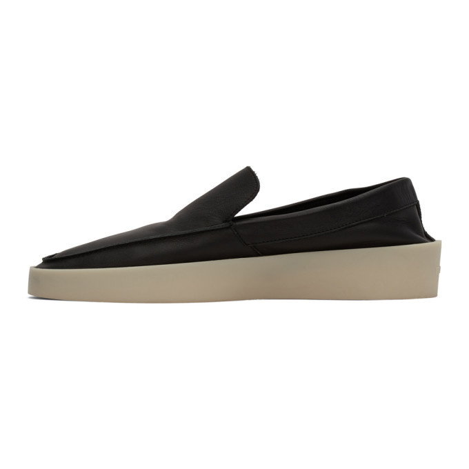 Fear of God Black Leather Loafers Fear Of God