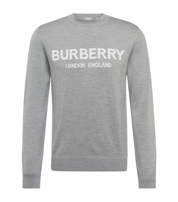 Photo: Burberry - Intarsia wool-blend sweater