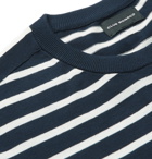 Club Monaco - Striped Cotton Sweater - Blue