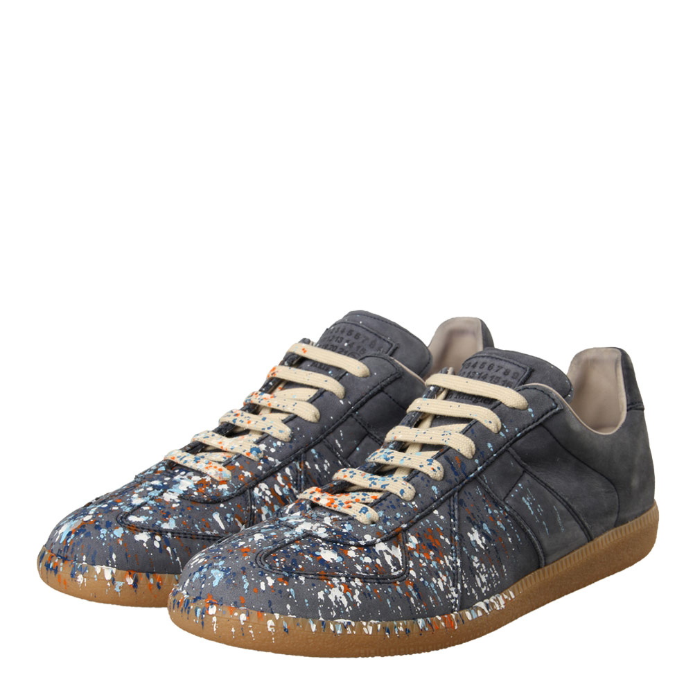 Paint Splash Sneaker - Blue