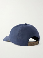 SEASE - 2.0 Logo-Print Wool-Blend Baseball Cap - Blue