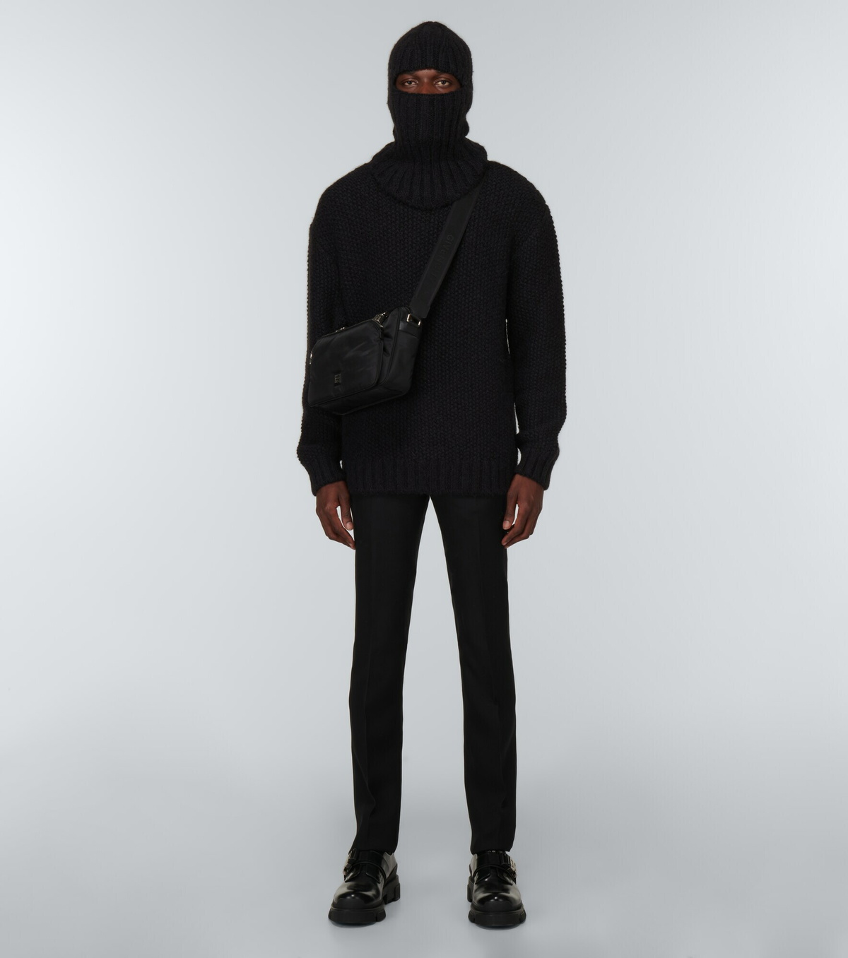 Givenchy - Wool-blend sweater with ski mask