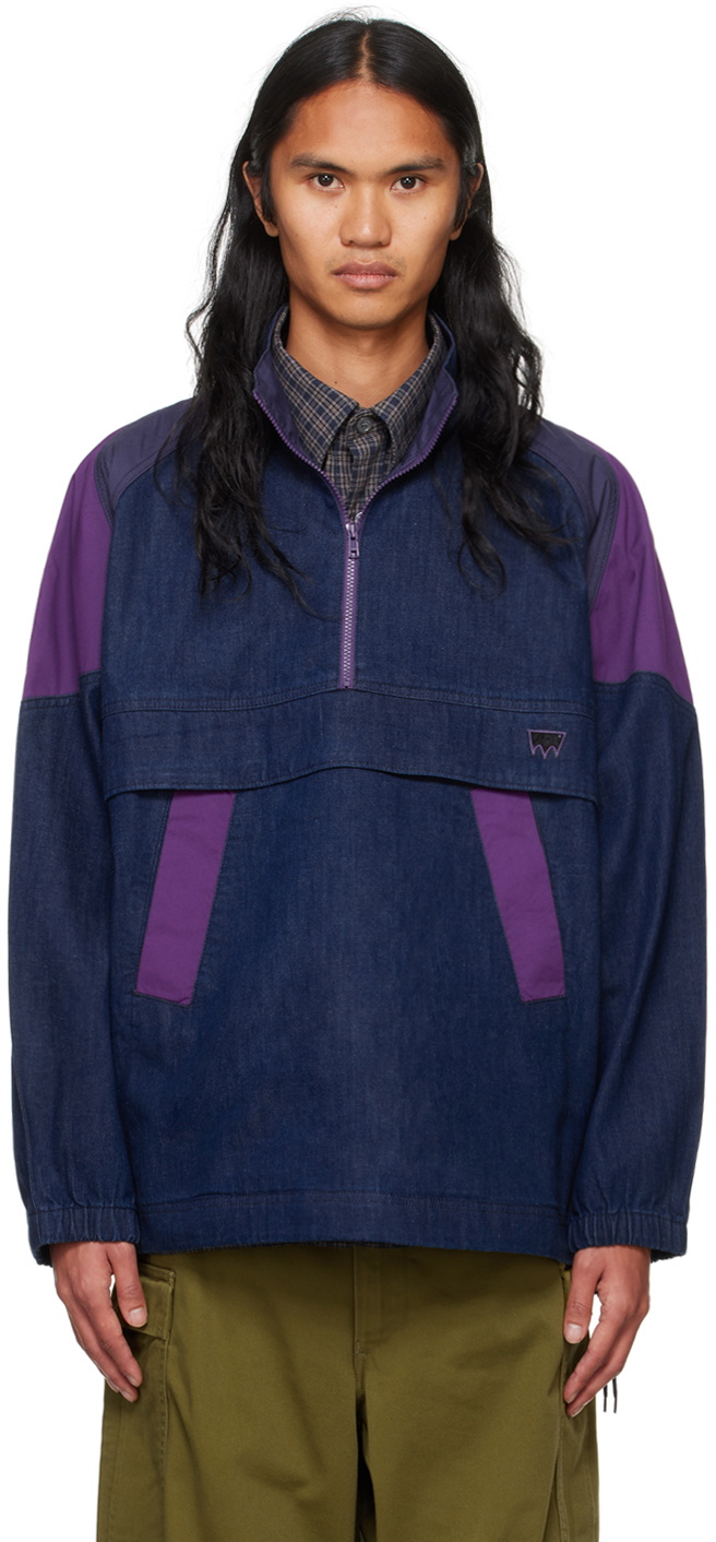 Levi's Navy & Purple Skateboarding Sport Denim Jacket Levi's Red