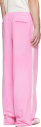 424 Pink Striped Sweatpants