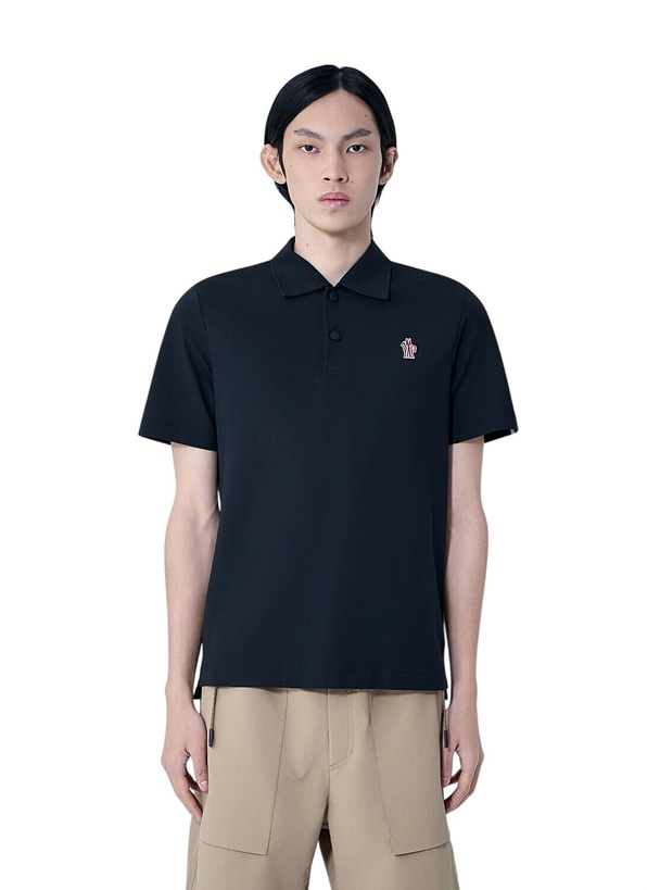 Photo: Moncler Grenoble Embroidered Logo Polo Shirt