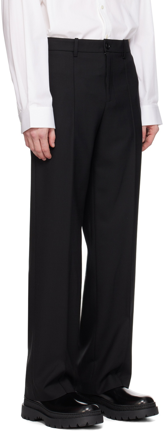 Helmut Lang Black Relaxed Trousers