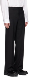 Helmut Lang Black Relaxed Trousers