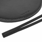 Jil Sander Women's Circle Pouch in Black