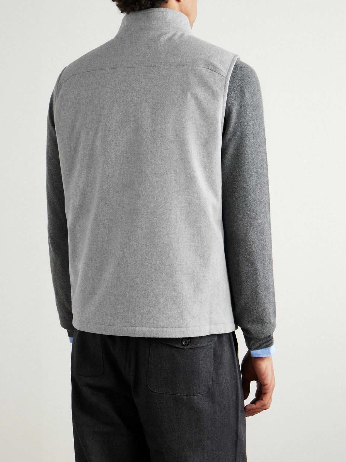 Peter Millar - Cambridge Woven Gilet - Gray