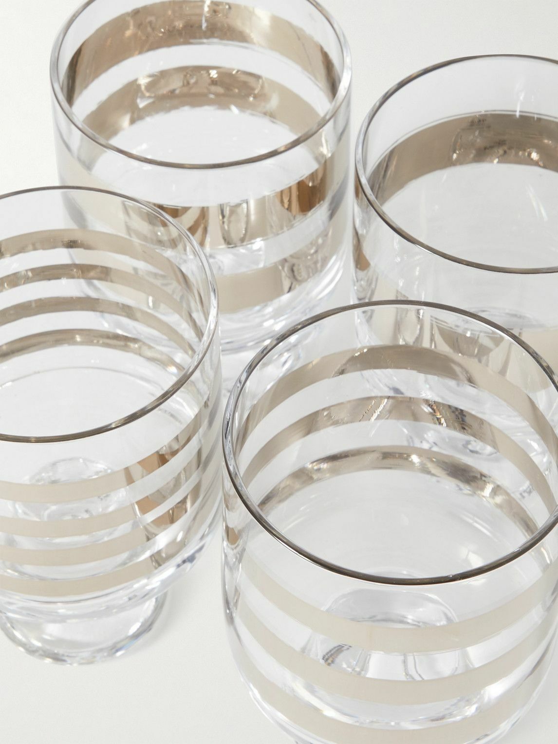 Tom Dixon - Tank Set of Four Painted Lowball Glasses