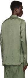 Rick Owens Green Fogpocket Larry Shirt