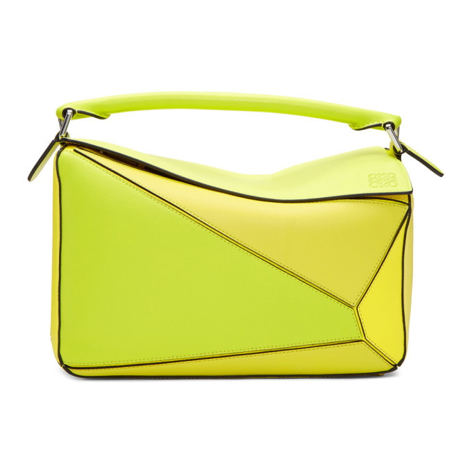 Loewe puzzle yellow bag Archives - STYLE DU MONDE