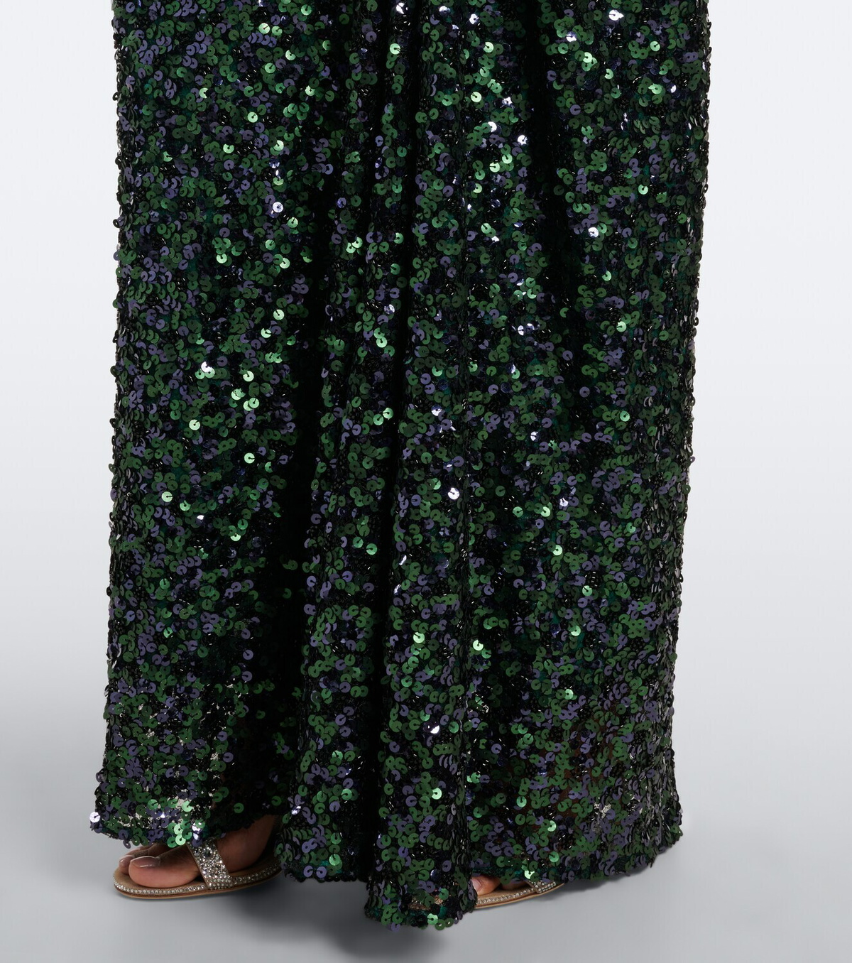 Christopher Esber Gathered sequined gown