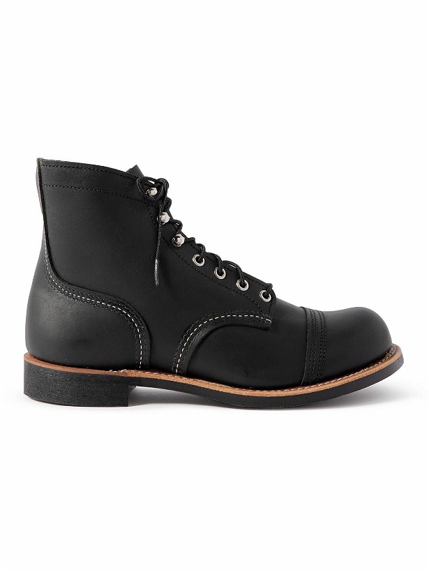 Photo: Red Wing Shoes - 8084 Iron Ranger Leather Boots - Black