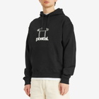 POSTAL Men's Safety Pin Hoodie in Black