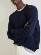 Maison Margiela - Knitted Wool Sweater - Blue