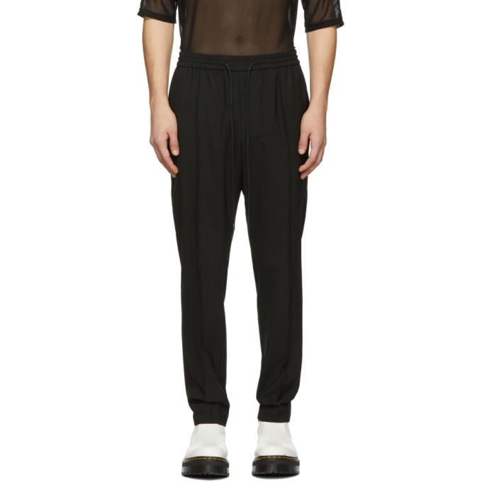 Photo: Juun.J Black Drawstring Trousers