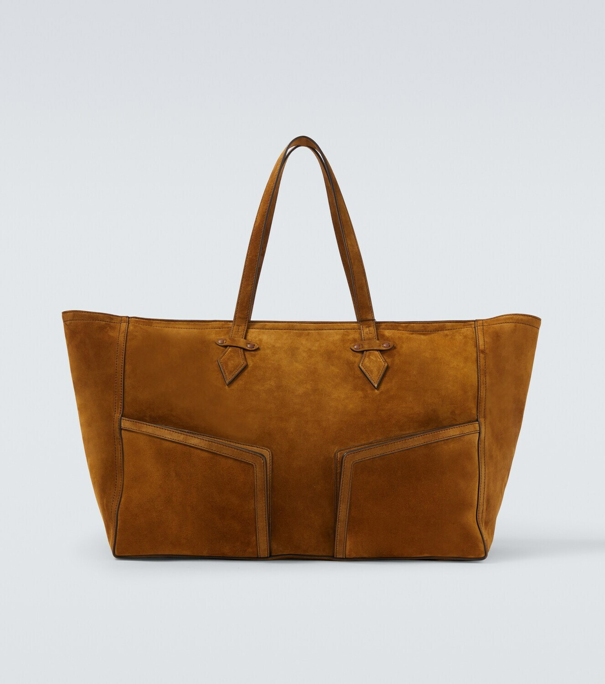Métier Sergeant suede duffel bag