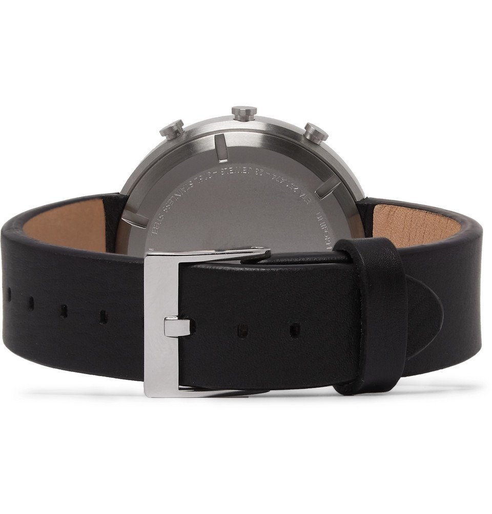 Uniform Wares - M42 PreciDrive Stainless Steel And Leather Watch - White