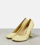 Loewe Toy leather pumps