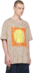 Vivienne Westwood Taupe Printed T-Shirt