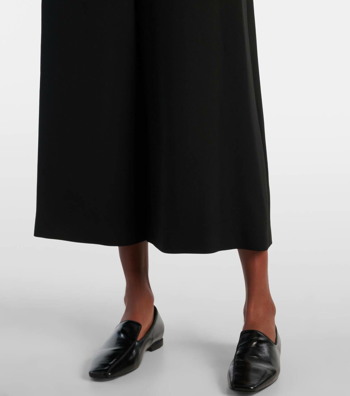 Fforme Pat high-rise crêpe culottes