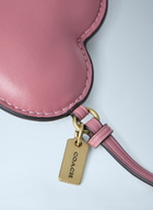 Coach Heart-Shaped Leather Bag Charm