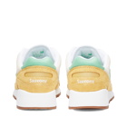 Saucony Men's Shadow 6000 Sneakers in White/Yellow/Green