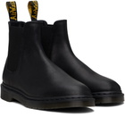 Dr. Martens Black Graeme Analine Leather Chelsea Boots