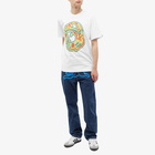 Billionaire Boys Club Men's Heat Map Helmet Logo T-Shirt in White