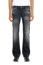 Diesel Bootcut Jeans Low Waist 2007 Zatiny, Black/Dark grey, Button fly