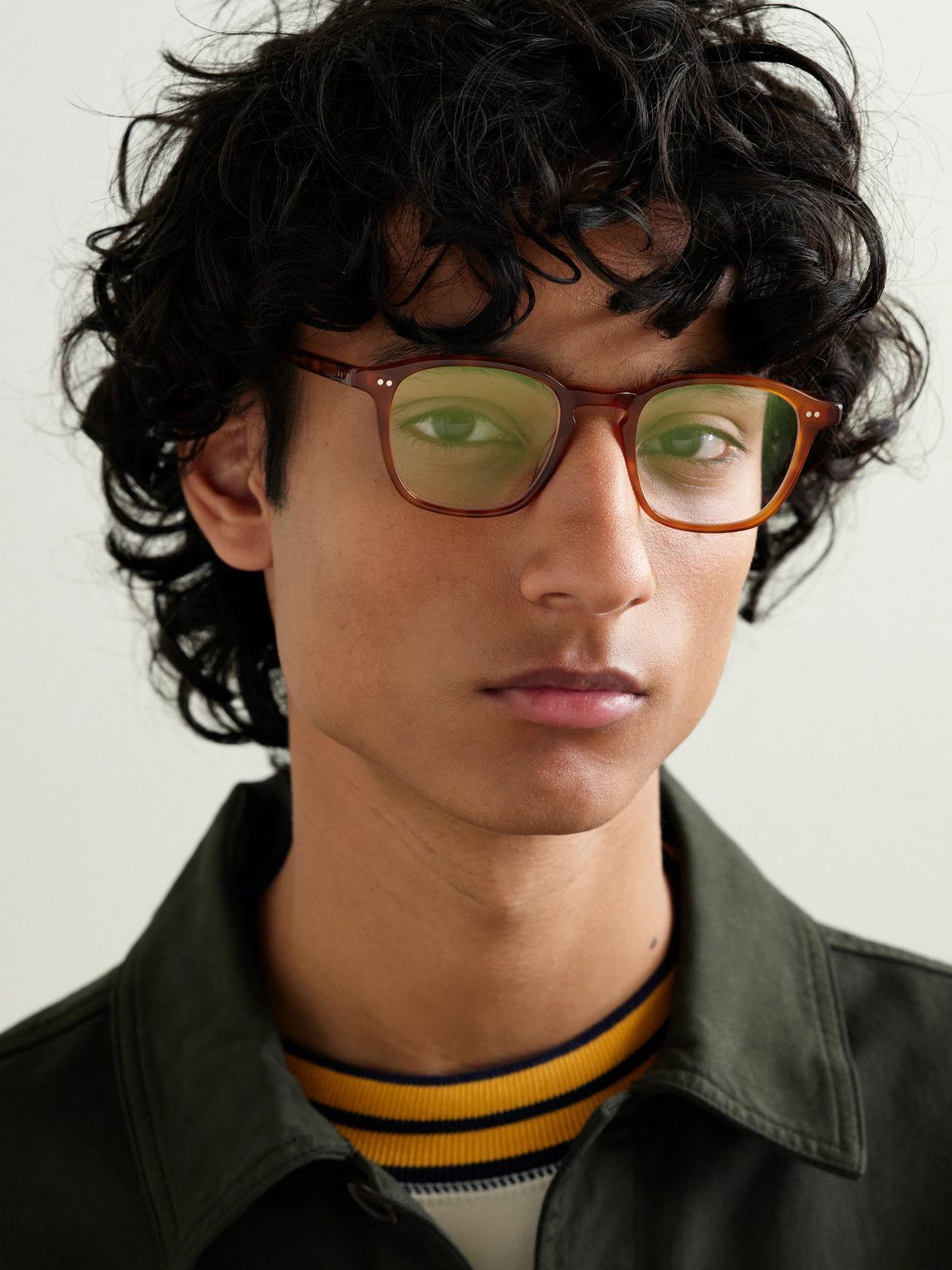 Garrett Leight California Optical - Markus Square-Frame Tortoiseshell Acetate Optical Glasses