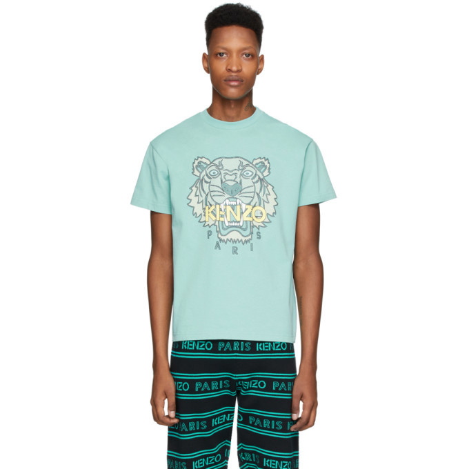 Photo: Kenzo Blue Tiger T-Shirt