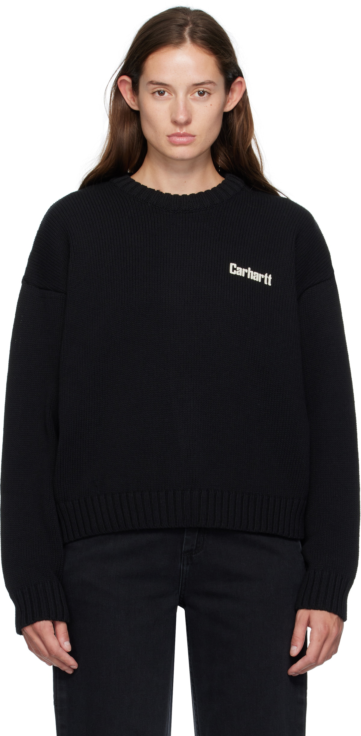 Carhartt Work In Progress Black 'Growth' Sweater