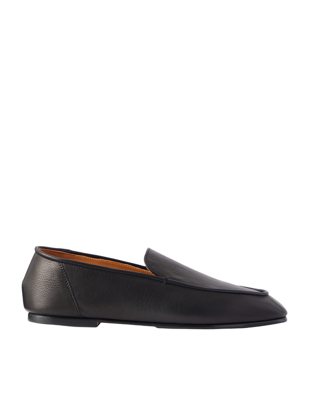 Photo: Auralee - Leather Loafers - Black
