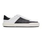 Amiri Black and White Dagger Monogram Sneakers